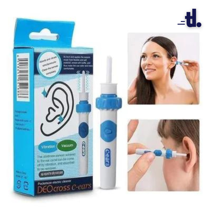 EarSafe® Aspirador de cera de ouvido automático - POUCAS UNIDADES